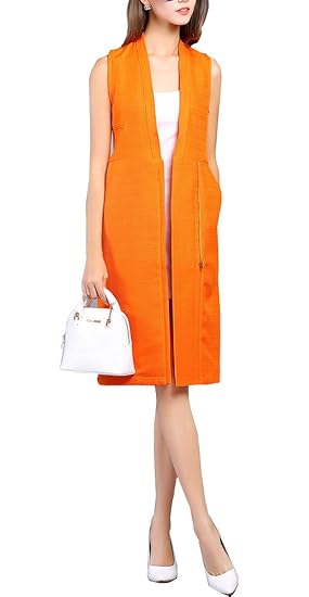 Amazon ノースリーブ トレンチコート レディース アウター