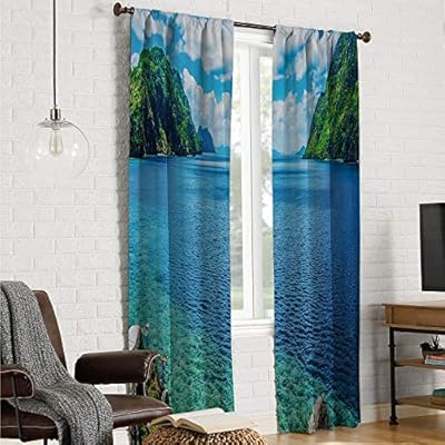 Amazon Com Patio Door Curtain Panel Bedroom Curtains Nature