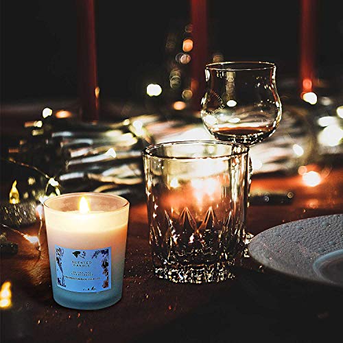 YIHANG Scented Candle Gift Set - (6 x 2.2 Oz/65g) - Aromatherapy Set of Fragrance Soy Wax - for Stress Relief and Relaxation - Thumbnail 7