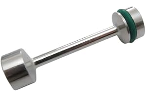 Vicue Billet Aluminum Oil Diverter Barbell For LS LS1 LS2 LS3 5.3 LSX LQ9 LS4 Globe Valve