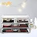 Krylic Makeup Organizer, Makeup Brush Holder, Acrylic Drawer, Makeup Case & Cosmetis Organizer. Makeup Holder - 4 Box Drawers Hold Creams Nailpolish Lipstick Brush! Acrylic Storage Drawer Organizer
