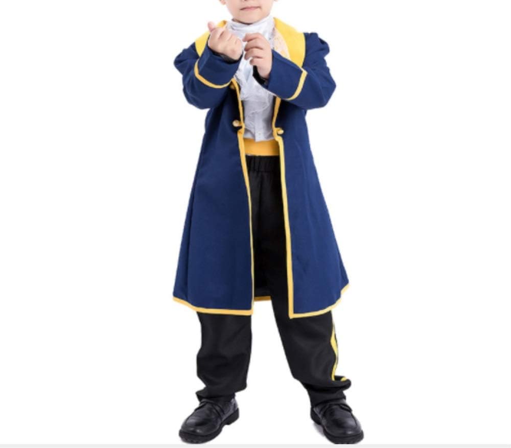 Beauty and The Beast Prince Adam Cosplay Outfits for Child, M