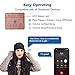 Bluetooth Beanie, Gifts for Man, Bluetooth hat Fashion Winter Hats Built-in Stereo Speaker Unique Christmas Tech Gag Gifts for Men/Women/Teen Boys/Teen Girls (Black)