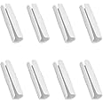 Toosunny 8 Pieces Sheet Holders,Bed Sheet Grippers Keeps The Bed Sheet in Place (White)
