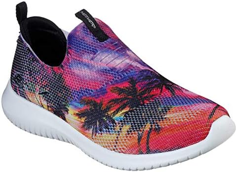 black leather skechers