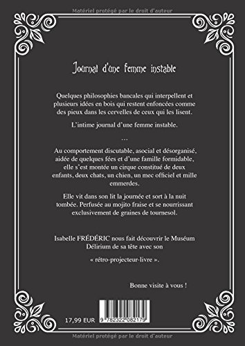 Journal Dune Femme Instable 9782322082179 Amazoncom Books