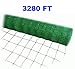 Bluefire Direct Green Trellis Netting for Climbing Plants Commercial Grade Plastic Garden Trellis Net (6.5 ft x 100 ft)