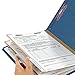 Smead Pressboard Legal Size File Folders with SafeSHIELD Fasteners, 2 Dividers, 2