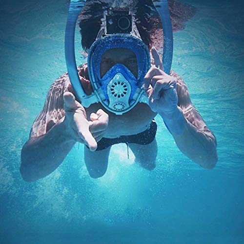 image for Aven Snorkel Mask Full Face K2 Free Breathing Backstroke Swimming [Dou