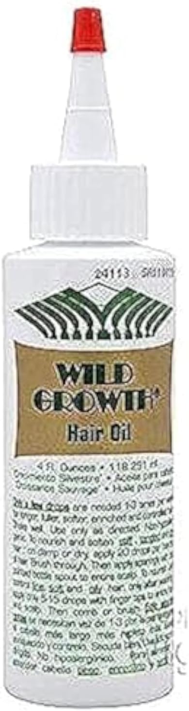 Wild Growth Hair Oil 4 Oz by Wild Growth Co Beauty