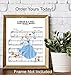 Cinderella Sheet Music - Wall Art Print - Ready to Frame (8X10) Photo - Perfect Gift For Baby Girl Room, Nursery, Disney World Fans - Disneyworld - Great For Home Decor