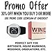 Wine Thermometer - Best wine gift accessory for any Wine Enthusiast to serve your bottles at the correct Wine Temperature