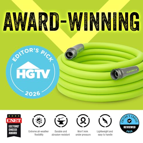 Flexzilla Garden Lead-in Hose 5/8 in. x 10 ft., Lightweight All-Weather Water photo 8