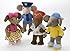 13.5" Rastamouse Soft Toys - Set of 4 - Rastamouse, Scratchy, Zoom + Wensly Dale