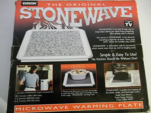 The Original Stonewave Microwave Warming Plate by Emson - Thumbnail 4