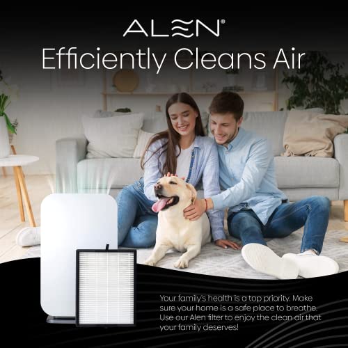 Alen 45i Air Purifier, Quiet Air Flow for Large Rooms, 800 SqFt, Air
