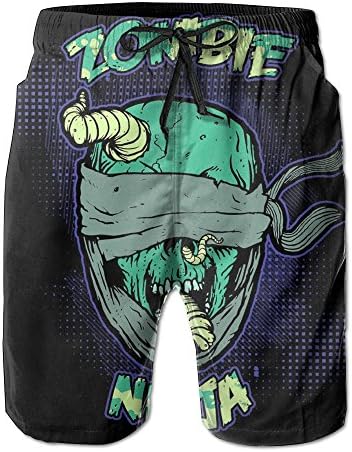 Man Dry Fit Performance New Zombie Ninja Running Basketball Shorts