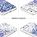 iPhone 6/6S/7/8 Case, Caka iPhone 6S Glitter Case [Tempered Glass Screen Protector] Bling Flowing Floating Luxury Glitter Sparkle TPU Bumper Liquid Case for iPhone 6/6S/7/8 (4.7
