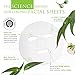 All Natural Firming Facial Sheet Mask and Toning (ROSEMARY 4PK Box) | Best Skin Firmer Toner Face Masks Sheets for Dry, Sensitive, Oily, Red, Irritated Skin Type