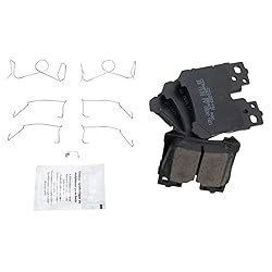 TRQ Rear Brake Pads Ceramic Compatible with