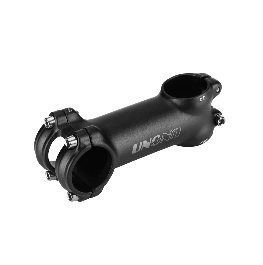 BESNIN 31.8mm Bike Stem 7 Degree MTB Stem Riser 90mm Aluminium Alloy Handlebar Stem for Most Bicycle BMX Road Bikes Mountain Bikes Cycling