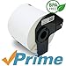 BETCKEY - Compatible Shipping Labels Replacement for Brother DK-1202 (2.4 in x 3.9 in), Use with Brother QL Label Printers [1 Roll/300 Labels]