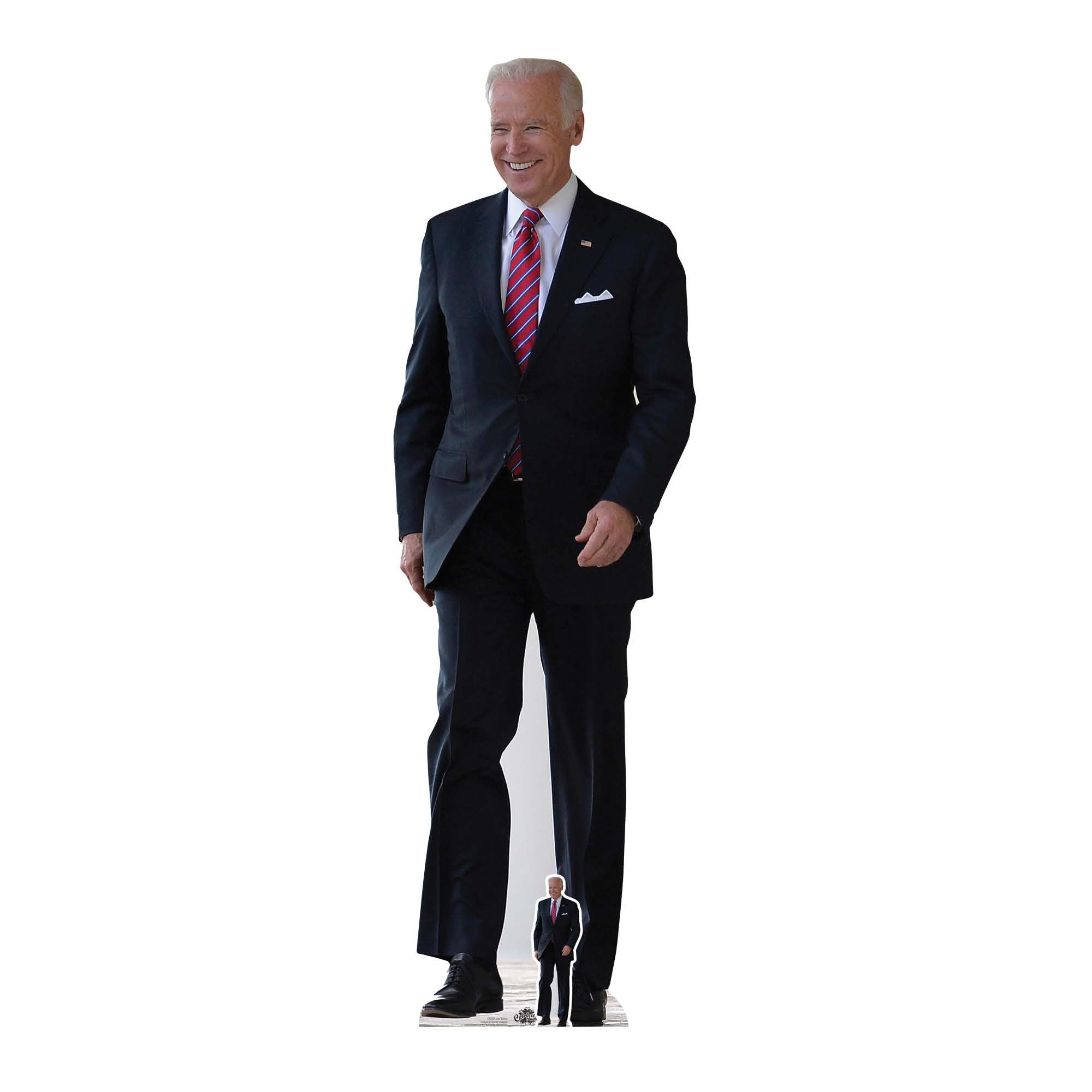 Joe Biden Lifesize Cardboard Cutout with Free Mini Standee Perfect for Fans, Friends, Parties & Family