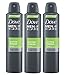 Dove Men Extra Fresh Antiperspirant Deodorant 48h Spray 150 ml / 5 fl oz (3 Pack)