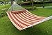 SueSport NEW Hammock Quilted Fabric with Pillow Double Size Spreader Bar Heavy Duty
