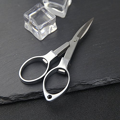Home Mart Travel Craft Fishing Lead Line 8 Shape Portable Foldable Pocket Sharp Blade Scissors Cutter