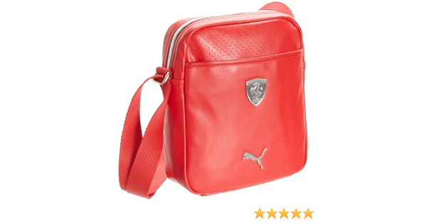 Amazon.com: Puma Unisex Ferrari LS – Portable Bolsa de hombro H 9\