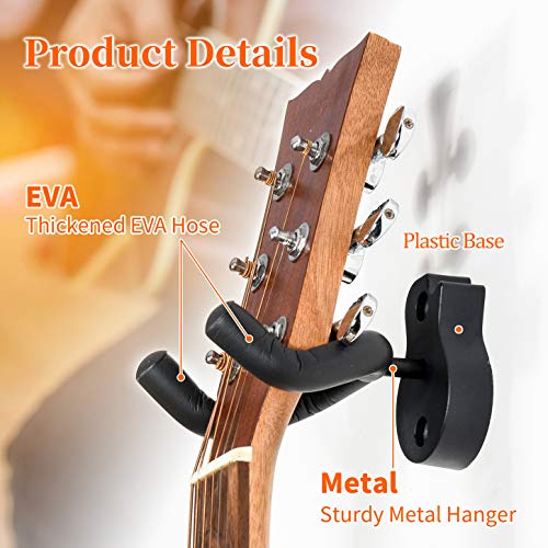 Colgador Guitarra Pared SNIGJAT Soporte De Pared Para Guitarra