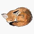 JB Print Fox Vinyl Decal Sticker Car Waterproof Car Decal Bumper Sticker 5"