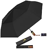 NEW-Vi 54 Inch Large Compact Golf Umbrella - UPF