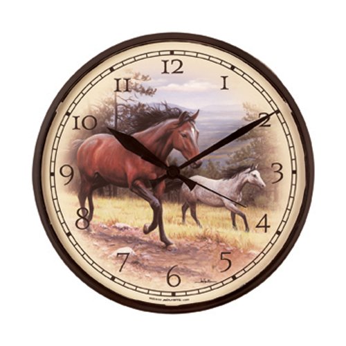 Horse Wall Clocks Kritters in the Mailbox Horse Wall Clock
