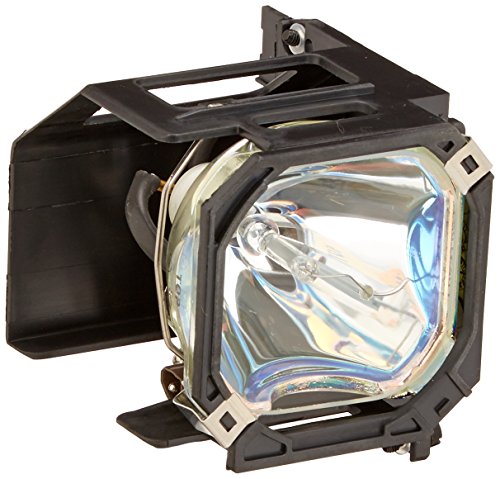 TV Lamp 915P043010 with Housing for Mitsubishi TV and 1-Year Replacement Warranty by Forcetek