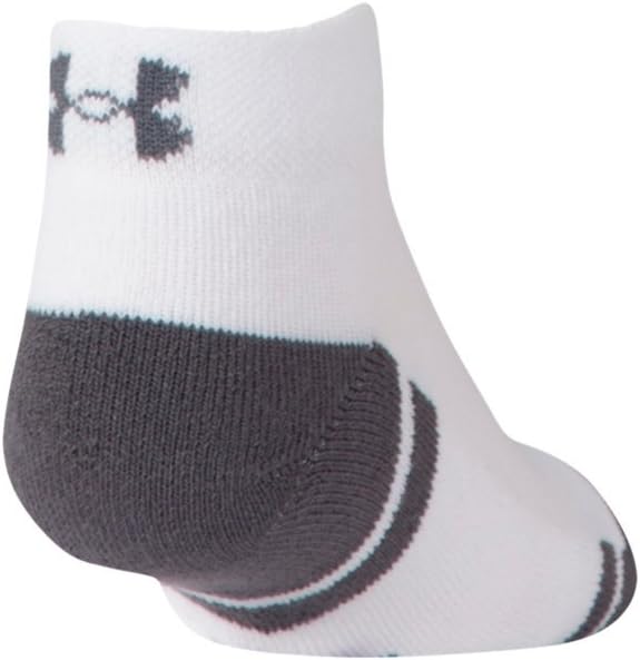 Under Armour UA Resistor III Lo Cut - 6-Pack YLG Black: Clothing