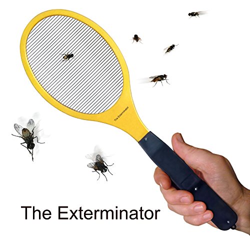 The Exterminator Bug Zapper Racket Fly Swatter Kill Mosquito, Bat