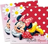 20 Minnie Mouse Polka Dot Paper Party Napkins