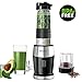 Smoothie Blender, Willsence Personal Blender 300W 2-in-1 Single Serve Smoothie Maker, Mini Bullet Blender with 20 Oz Tritan Sports Bottle for Juices, Shakes and Smoothies 