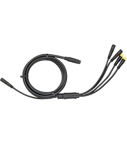 Waterdichte Fietskabel Met Lichtfunctie – Geïntegreerde Kabel Voor E-bike Controller (1-op-5)