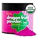 Organic Dragon Fruit Pitaya Powder Superfood (8 oz) Pure Natural Food Coloring, Freeze Dried by Greener Pastures