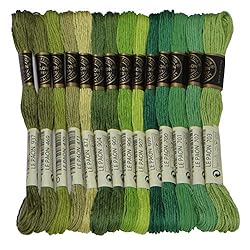 Premium Rainbow Color Embroidery Floss - Cross