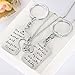 3PCs/Set Father Mother Girl I Love U Charm Pendant Necklace Jewelry Gifts for Daughter Daddy Mom