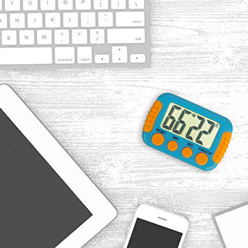 Classroom or Meeting Timers for Kids and Teacher Digital Kitchen Timer, Count-Up & Count Down for Cooking Baking Sports Games Office Study, Blue