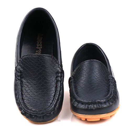 image for Femizee Toddler Boys Girls Loafers Shoes Casual Moccasin Slip On Dress