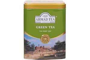 Ahmad Tea Green Tea Pure (Loose Leaf) in Tin, 100 Grams