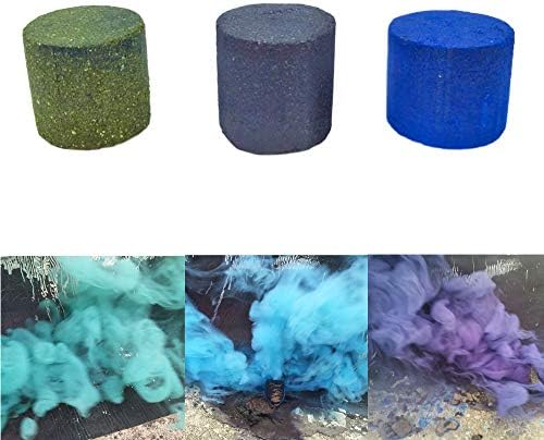Leoy88 3PCS Colorful Smoke Cake Pills Photography Props Interactive Crazy Fun Toy