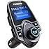 VicTsing FM Transmitter, Bluetooth FM Transmitter Radio Adapter Car Kit With 5V 2.1A USB Car Charger MP3 Player Support TF Card USB Flash Drive