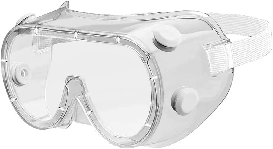 Safety Glasses Virus Medical Goggles Vanteria Medical Protective Science Clear Prevent saliva Anti dust/Steam/Fog/Splash/Scratch Protective Glasses UV Protection for Hospital Medical Lab Chemistry